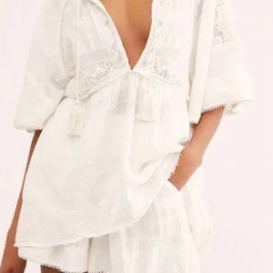 Free People White Jumpsuit